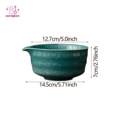 Bát Trộn Trà Matcha Cast Out Thủ Công - Sứ Cao Cấp, Thiết Kế Độc Đáo, Giá 204.600₫ 5