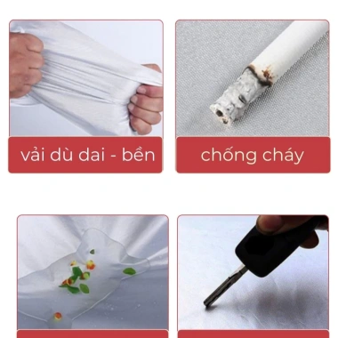 Bạt Trùm Ô Tô Oxford XCHAT Chống Nắng - Chống Mưa, Bảo Hành 12 Tháng, Giá 529.000₫