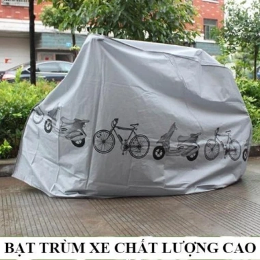 Bạt Trùm Xe Vải Dù Dày Nặng Cao Cấp: Chống Mưa Nắng, Bảo Vệ Xe, Giá 45.000 VNĐ 10