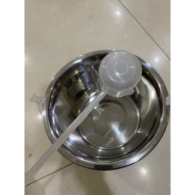 Bát ướp lạnh rượu inox 1.2L kèm vá múc rượu – Giá ưu đãi 55.000đ