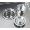 Bầu Xả Thoát Nước Inox 304 110mm-140mm cho Chậu Rửa Bát - Giá 39.000₫ 2
