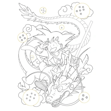 Bảy Viên Ngọc Rồng Dragon Ball - Set 20 tranh tô màu A4 A5 cho màu sáp và chì, manga anime comic, giảm giá 17.900 VND 5 Bảy Viên Ngọc Rồng Dragon Ball - Set 20 tranh tô màu A4 A5 cho màu sáp và chì, manga anime comic, giảm giá 17.900 VND 5