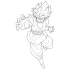 Bảy Viên Ngọc Rồng Dragon Ball - Set 20 tranh tô màu A4 A5 cho màu sáp và chì, manga anime comic, giảm giá 17.900 VND 7