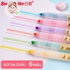 BD06 Bút dạ 6 màu pastel - Highlight đa sắc, đánh dấu đầu, giá ưu đãi 7.499 VND