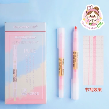 BD06 Bút dạ 6 màu pastel - Highlight đa sắc, đánh dấu đầu, giá ưu đãi 7.499 VND 10 BD06 Bút dạ 6 màu pastel - Highlight đa sắc, đánh dấu đầu, giá ưu đãi 7.499 VND 10