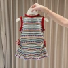 Bé 0-3 Y Hoạt Hình Nơ Da Báo Không Tay – Bộ Đồ Chơi Thoáng Khí, Thời Trang – 197K 2