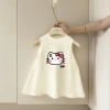 Bé 0-3Y Đầm Công Chúa Hoa Không Tay Vui Nhộn Mùa Hè Thoáng Khí Sang Trọng Thời Trang 4