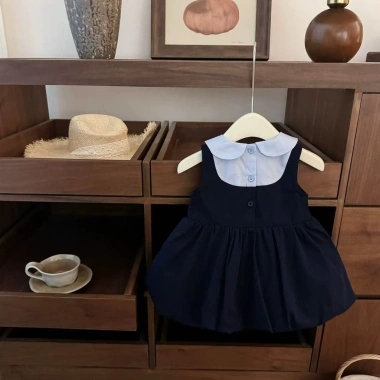 Bé 0-3Y Judy Thỏ JK Bloom Đầm Suspender Mùa Hè Vui Nhộn Thoáng Khí Sang Trọng 290k