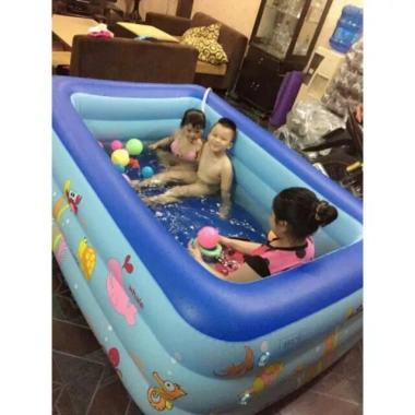 Bể bơi 1m8 cho bé yêu - Phao bơi an toàn, khuyến mãi giảm 18% giá chỉ 409.000