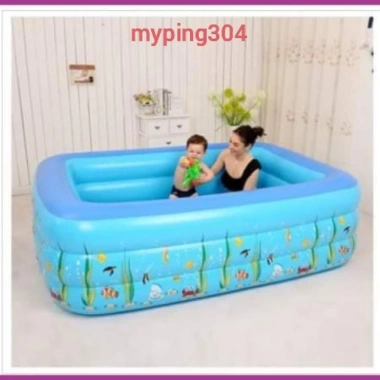 Bể bơi 3 tầng 1m8 siêu đẹp cho bé - Giá chỉ 405.000đ, giảm tới 20%