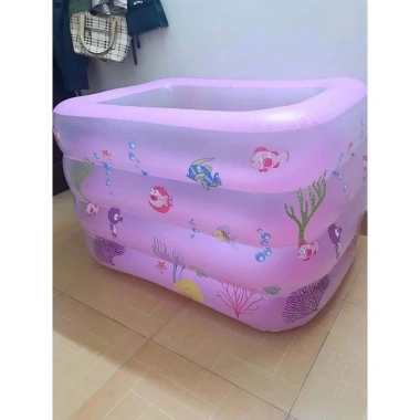 Bể bơi 4 tầng 1m2 cao 72cm cho bé - Giá chỉ 419.000đ, khuyến mãi giảm giá 3 Bể bơi 4 tầng 1m2 cao 72cm cho bé - Giá chỉ 419.000đ, khuyến mãi giảm giá 3