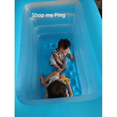 Bể bơi 4 tầng 1m4 cao 75cm cho bé thiết kế thành cao giá ưu đãi 465.000₫