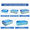 Bể bơi bơm hơi kích thước cho bé - Siêu bền, 2 lớp dày, chống trượt, 80.580₫ 3