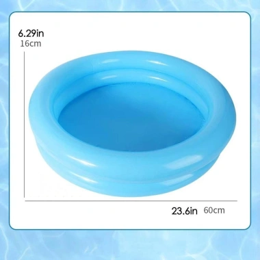 Bể Bơi Bơm Hơi Tròn Cho Bé ALARION 60cm PVC Gập Lại Mùa Hè - Giá 75.020đ