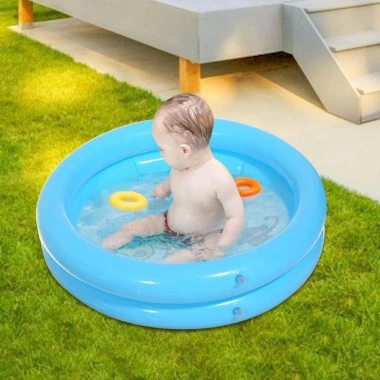 Bể Bơi Bơm Hơi Tròn Cho Bé ALARION 60cm PVC Gập Lại Mùa Hè - Giá 75.020đ