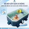 Bể bơi cỡ lớn không cần bơm PVC an toàn, gấp gọn di động, hồ bơi ngoài trời cứng cáp, giảm giá 1.159k