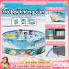 Bể bơi gấp gọn mở nhanh tròn không bơm hơi - Đa chức năng 2 trong 1, tiện lợi cho gia đình, giá ưu đãi 269.000₫