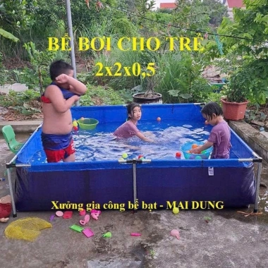 Bể bơi hồ bạc cho bé mùa hè - An toàn, dễ lắp đặt, giảm giá 22% chỉ 1.067.000₫