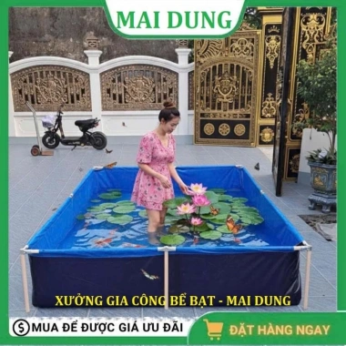 Bể bơi hồ bạc cho bé mùa hè - An toàn, dễ lắp đặt, giảm giá 22% chỉ 1.067.000₫