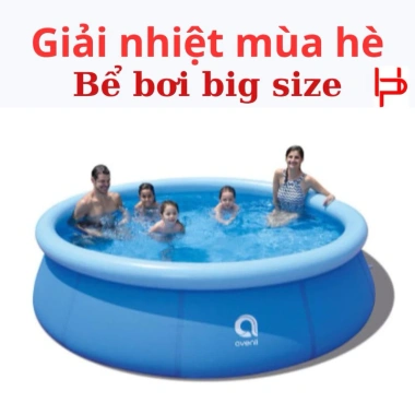 Bể bơi ngoài trời gấp gọn, hồ bơi phao gia đình to cho người lớn và trẻ em - Giá ưu đãi 569.000đ 8