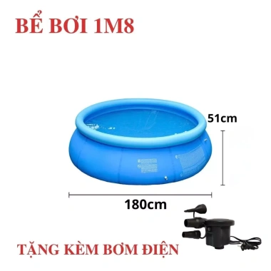 Bể bơi ngoài trời gấp gọn, hồ bơi phao gia đình to cho người lớn và trẻ em - Giá ưu đãi 569.000đ 9