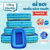 Bể bơi phao bơi gia đình 3 tầng kích thước 2m6-1m3 kèm miếng vá - Giá ưu đãi 226k