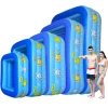 Bể bơi phao bơi gia đình 3 tầng kích thước 2m6-1m3 kèm miếng vá - Giá ưu đãi 226k 6