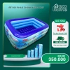 Bể bơi phao KAW 3 tầng trẻ em, đáy 2 lớp chống trượt, gấp gọn, an toàn, kèm bơm và bóng – Giá ưu đãi 560.000 VND