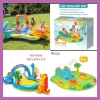Bể bơi Phao Khủng Long và Cá Sấu Phun Nước có Cầu Trượt - Giá ưu đãi 1,350,000₫