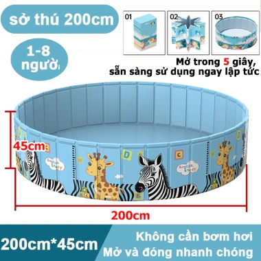 Bể bơi PVC dày dặn, gấp gọn thiết kế tròn kiên cố - Giá chỉ 409.000đ 8 Bể bơi PVC dày dặn, gấp gọn thiết kế tròn kiên cố - Giá chỉ 409.000đ 8