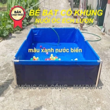 Bể bơi trẻ em khung phi 28 - Siêu bền, an toàn, giá chỉ 750.000đ giảm mạnh