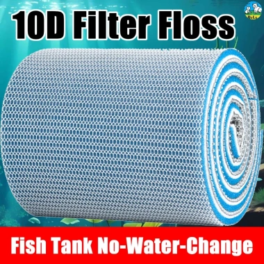 Bể Cá 10D Lọc Cotton 10 Lớp Kéo Dài 2m Độ Dày 2cm Mật Độ Cao Lọc Nước Hiệu Quả, Kích Thước Lớn