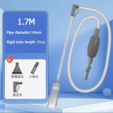 Bể cá đùn máy đổi nước, lọc bụi, rửa cát, hút phân, chất lượng, kéo dài 1.7‑2.6m 10