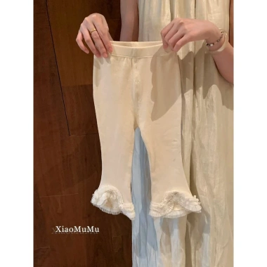Bé Gái Mùa Thu Top Set Quần Đế Slim Fit Thoáng Mát Vibe Giá 180.555đ 3