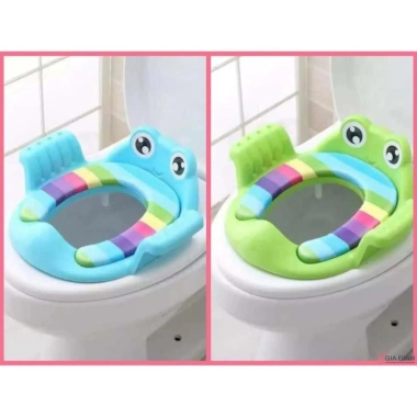 Bệ lót thu nhỏ bồn cầu có tay vịn hình chú ếch cho bé yêu – giá chỉ 66.900₫ 6