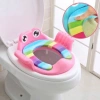 Bệ Lót Thu Nhỏ Bồn Cầu Tay Vịn Cho Bé Hình ếch ngộ nghĩnh yêu, 79,000 VND 10