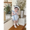 Bé Nguyên Chất Cotton Siêu Mềm, Jumpsuit Ren Phong Cách Tây, Áo Liền Quần Mùa Hè Trăm Ngày 7.7, Giá ưu đãi 651.893₫ 2