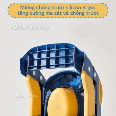 Bệ thu nhỏ bồn cầu bé Belly Baby BT-02 - thang bô vệ sinh nắp đệm da PU, gấp gọn dễ mang, giảm giá 339.000₫ 7