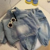 Bé Trai 2-6 tuổi Denim Hàn Quốc Mùa Thu Thoáng Mát, Chống Gió, Sang Trọng - Giá 382.816₫