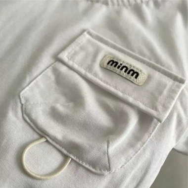 Bé trai mùa hè 2 bộ trang phục tay ngắn thời trang, quần short denim mỏng, giặt dễ dàng, chỉ 230.854 VND 8