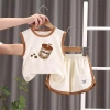 Bé Trai Mùa Hè Cotton Áo Vest Thể Thao Không Tay Hoạt Hình 2 Bộ Giá Ưu Đãi 230k 8