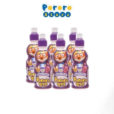 Bé từ 3 tuổi Combo 6 chai nước trái cây PORORO 235ml đủ hương vị giá ưu đãi 135k 5