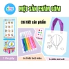 Bé Tự Tô Màu Túi Vải Canvas Đồ Chơi Thủ Công Sáng Tạo Thỏa Sức Vẽ 20.000 2