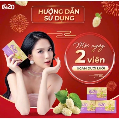 Be20 Kẹo Ngậm Dâu Tằm Trắng Da Chính Hãng - Tem Bạc QR Check, Giá 567.721₫ 2