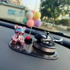 Bear Auto Perfume cho ô tô: Hương thơm lâu dài, nhẹ, Đồ trang trí trực thăng năng lượng mặt trời 3