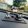 Bear Auto Perfume cho ô tô: Hương thơm lâu dài, nhẹ, Đồ trang trí trực thăng năng lượng mặt trời 7