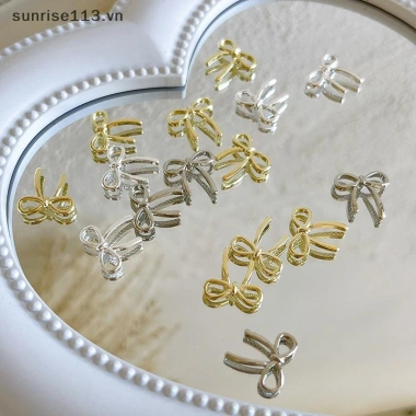Beauty VN 10 nơ Deco Nail Art 3D Bạc Vàng - Trang trí móng tay, chỉ 25.850 VND 3 Beauty VN 10 nơ Deco Nail Art 3D Bạc Vàng - Trang trí móng tay, chỉ 25.850 VND 3