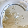Beauty VN 10 nơ Deco Nail Art 3D Bạc Vàng - Trang trí móng tay, chỉ 25.850 VND 7