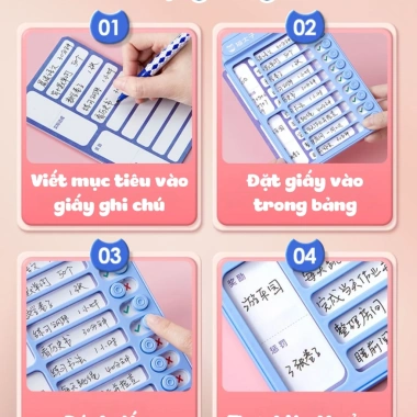 Bee Edu Bảng kế hoạch To-Do List cho trẻ - Theo dõi học tập, rèn luyện kỷ luật, hỗ trợ học sinh - Giá chỉ 15.900₫ 3