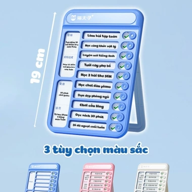 Bee Edu Bảng kế hoạch To-Do List cho trẻ - Theo dõi học tập, rèn luyện kỷ luật, hỗ trợ học sinh - Giá chỉ 15.900₫ 6